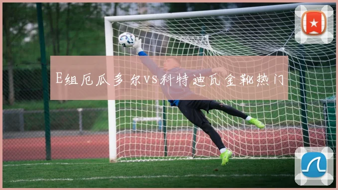 E组厄瓜多尔vs科特迪瓦金靴热门